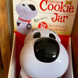 New Barking Dog Cookie Jar
